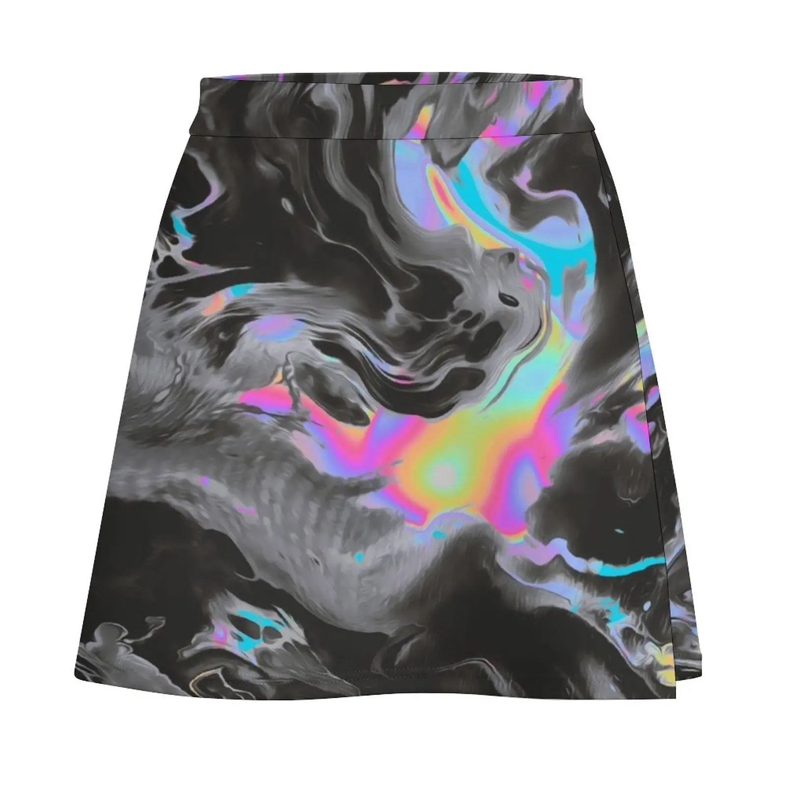 TEACH ME TO FIGHT Mini Skirt Woman clothing Skirt satin skirts for woman women clothes
