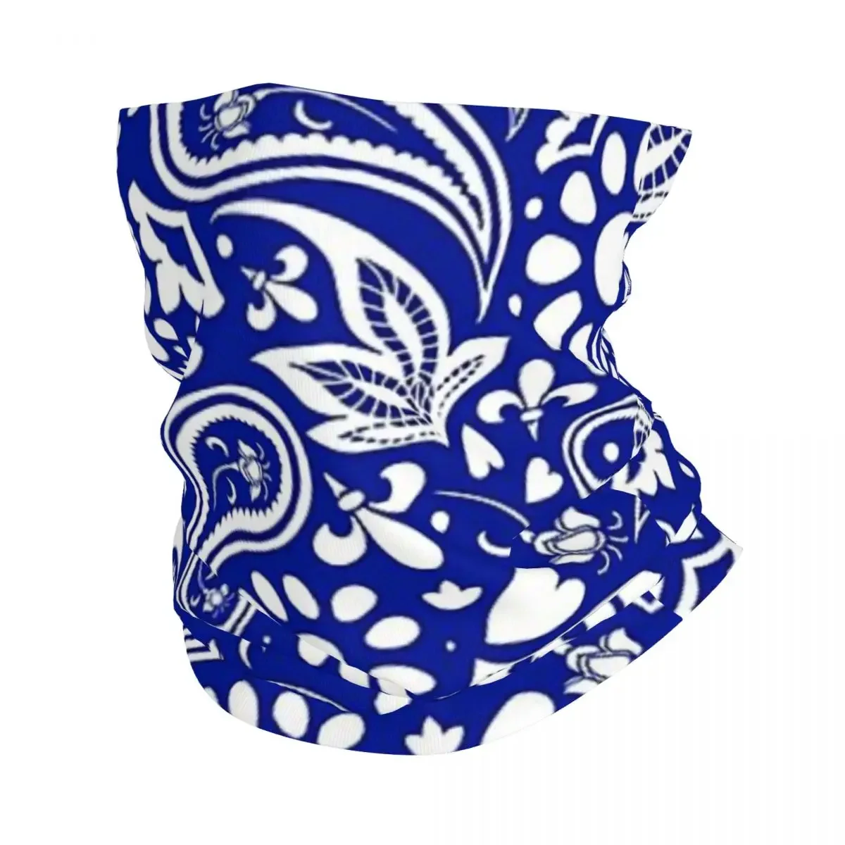 

Bohemian Bandana Paisley Pattern Bandana Neck Gaiter Printed Magic Scarf Multifunctional Face Mask Riding Unisex Adult Washable