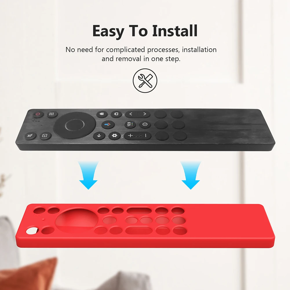 For TCL RC923A/RC813A Protective Cover with Lanyard Remote Control Protect Case Waterproof Drop-Proof RC Cover TV Supplies Tool