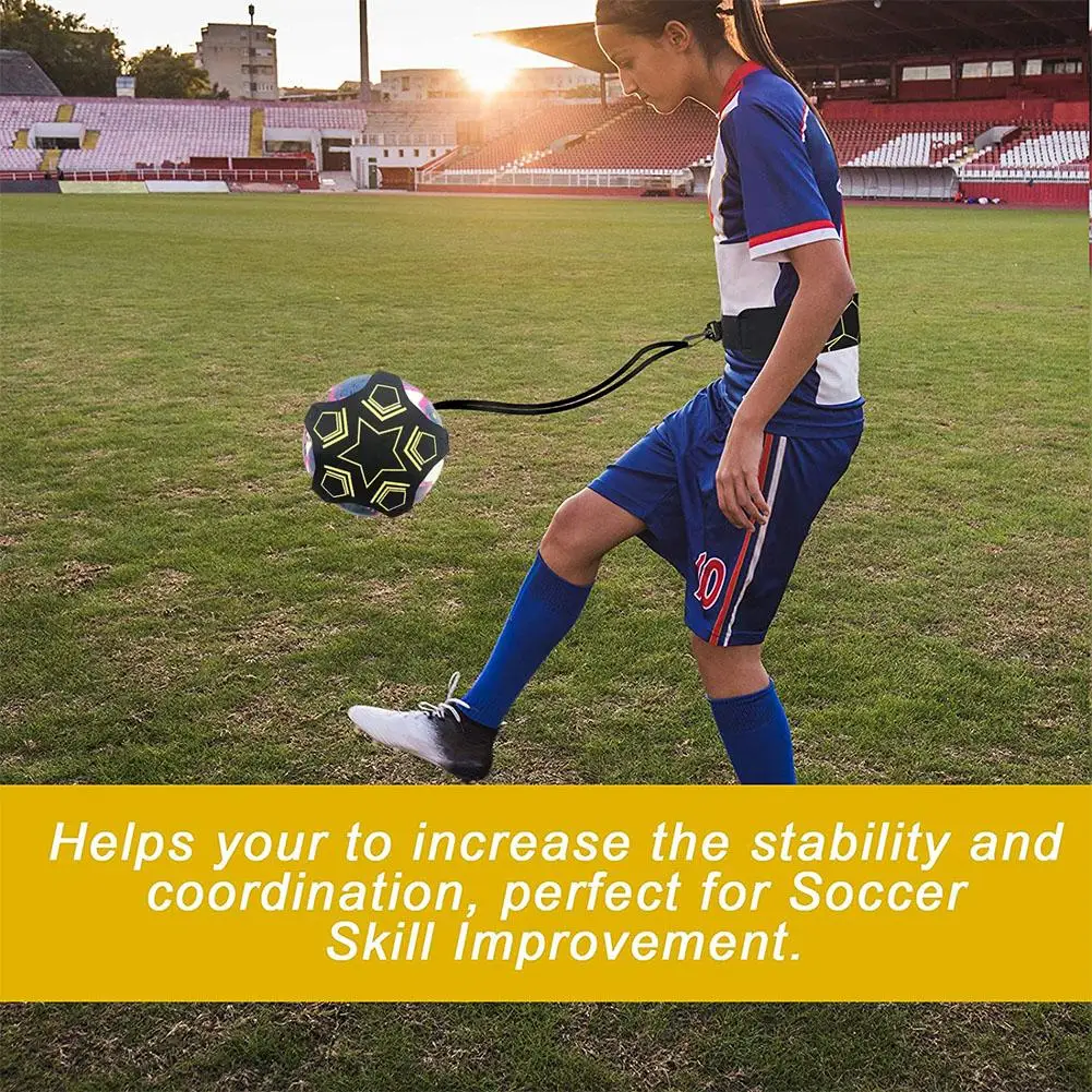 

Soccer Training Tape Bumping Bag For Children's Auxiliary Training Football Training Equipment Bumping Belt Football Access L6U0