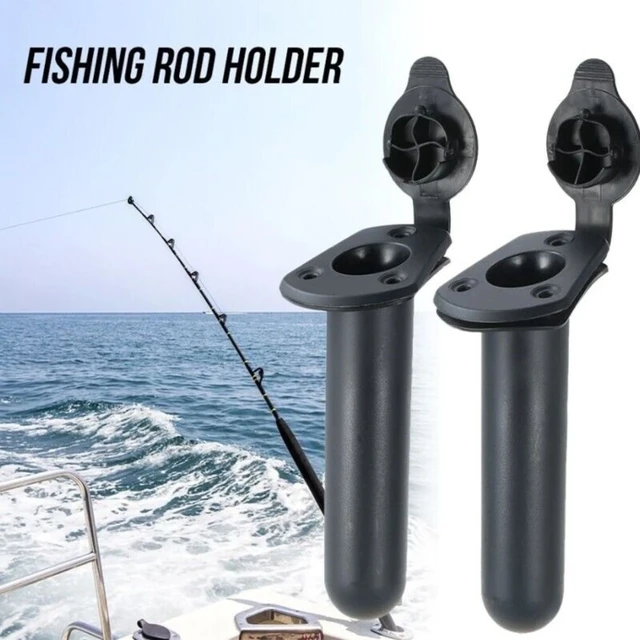 Portable Canoe Side Tackle Flush Mount Fishing Tools With Cap Cover Fishing  Rod Holder Bracket for Boats Bracket Stand - AliExpress