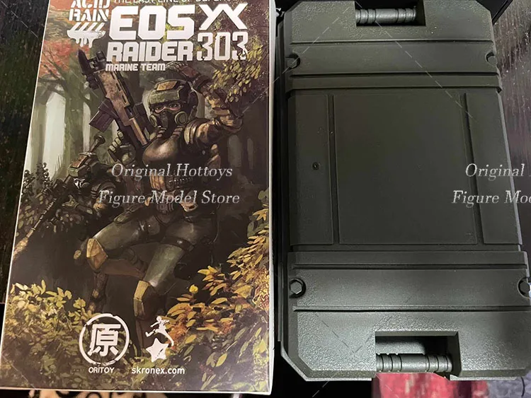 재고 산성 비 전쟁 여성 군인 FAV-303, EOS 어썰트, 여성 전사 풀 세트, 3.75 인치 액션 피규어 모델, 1/18 체중계