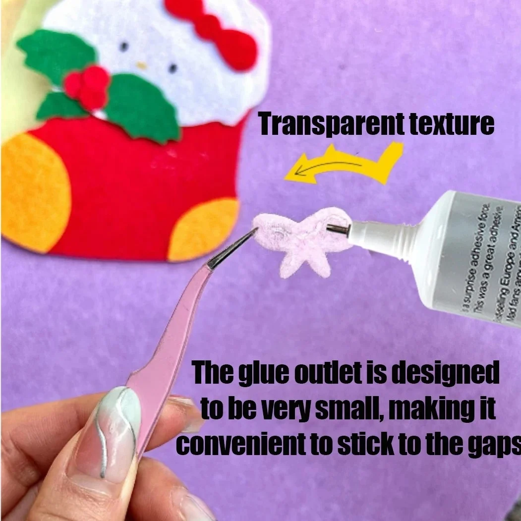 Multi-Purpose Strong Clear Adhesive for Screen Repair, Jewelry, Crafts, and More