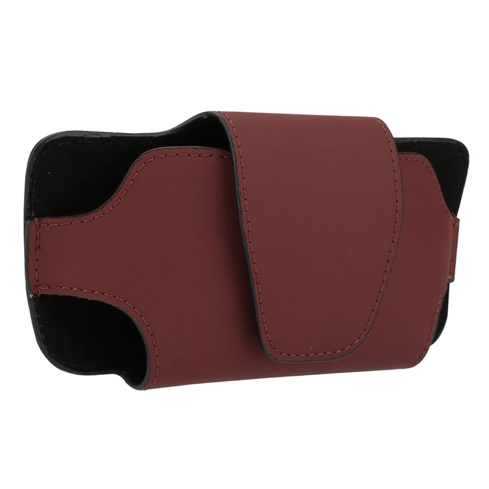 

Multiple Options Manual Measurement Car Eyeglass Case Leather Organizer Bag Convenient Storage Solution Magnetic Suction
