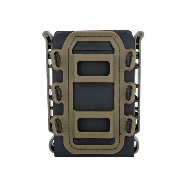Porta Caricatori Tactical Fast Mag - Holster Molle Per Airsoft, Caccia, Gioco Militare, Sabbia - Foto 6