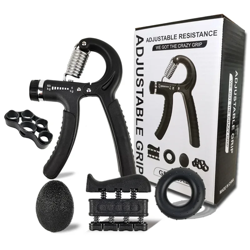 Gripper Adjustable R-Type Hand Grip Exercise Countable Strength Exercise Strengthening Pliers Spring Finger Pinch Wrist Expander 5