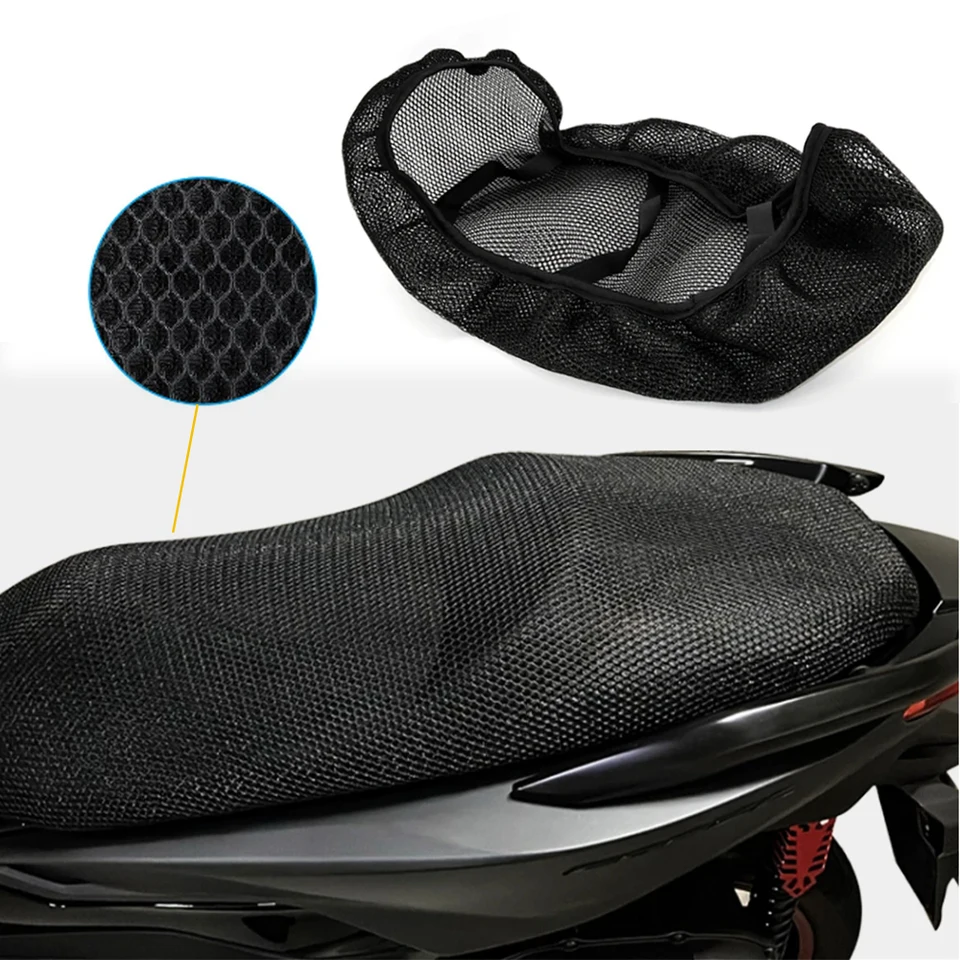 Housse De Selle Pour Honda Forza 350 NSS 350 – Anti-glisse – Respirante – Noire