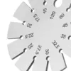Bevel Angle Gauge Stainless Steel Oblique Edges Protractor For Knife Blade Measuring 15‑120 Degree 5