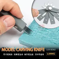 LIANG Model Modification Tool 0227 Scene/Scene Brick Carving Knife Universal Blade 1/35 1/48 1/72 1