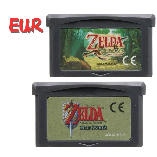 Zelda GBA Game Cartridge 32 Bit Video Game Console Legend Of
