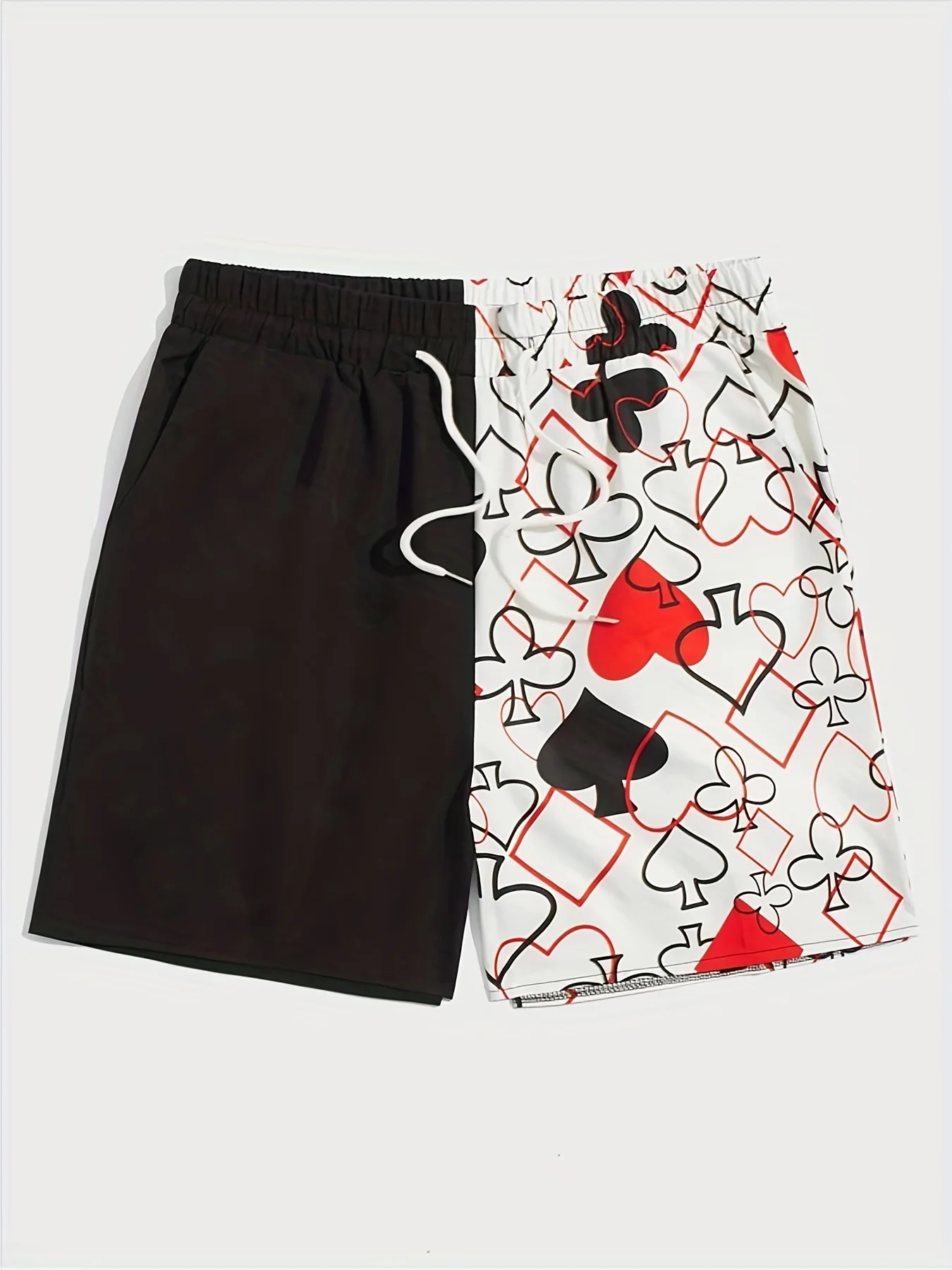 New Summer Men Fashion Shorts 3D Poker Printing Clothing Boys Kids Casual Hawaii Vacation Shorts Male Vintage Beach Shorts 3