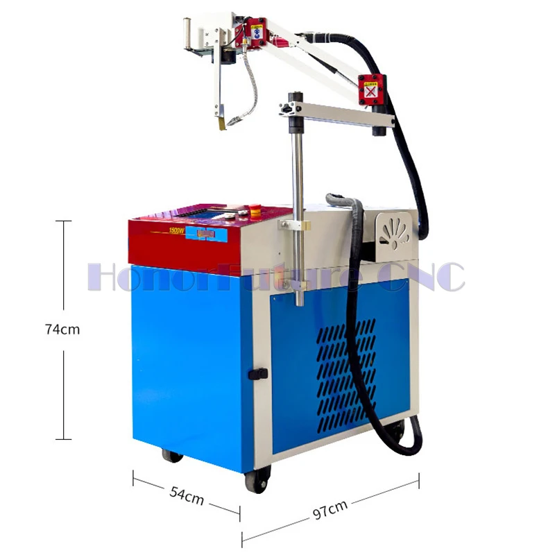 Factory Direct Sale 1500W Handheld Laser Welder For Battery Welding Stainless Steel Battery Laser Welding Product