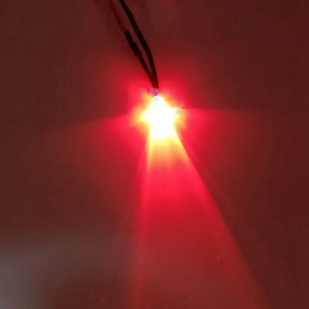 10 Stück Rot Weiß Gelb 3mm 12V LED-Licht für 1/10 RC Crawler 1/14 Tamiya RC Truck Drift Car Truck Toys SCX10 SCANIA G63 – Detail 22