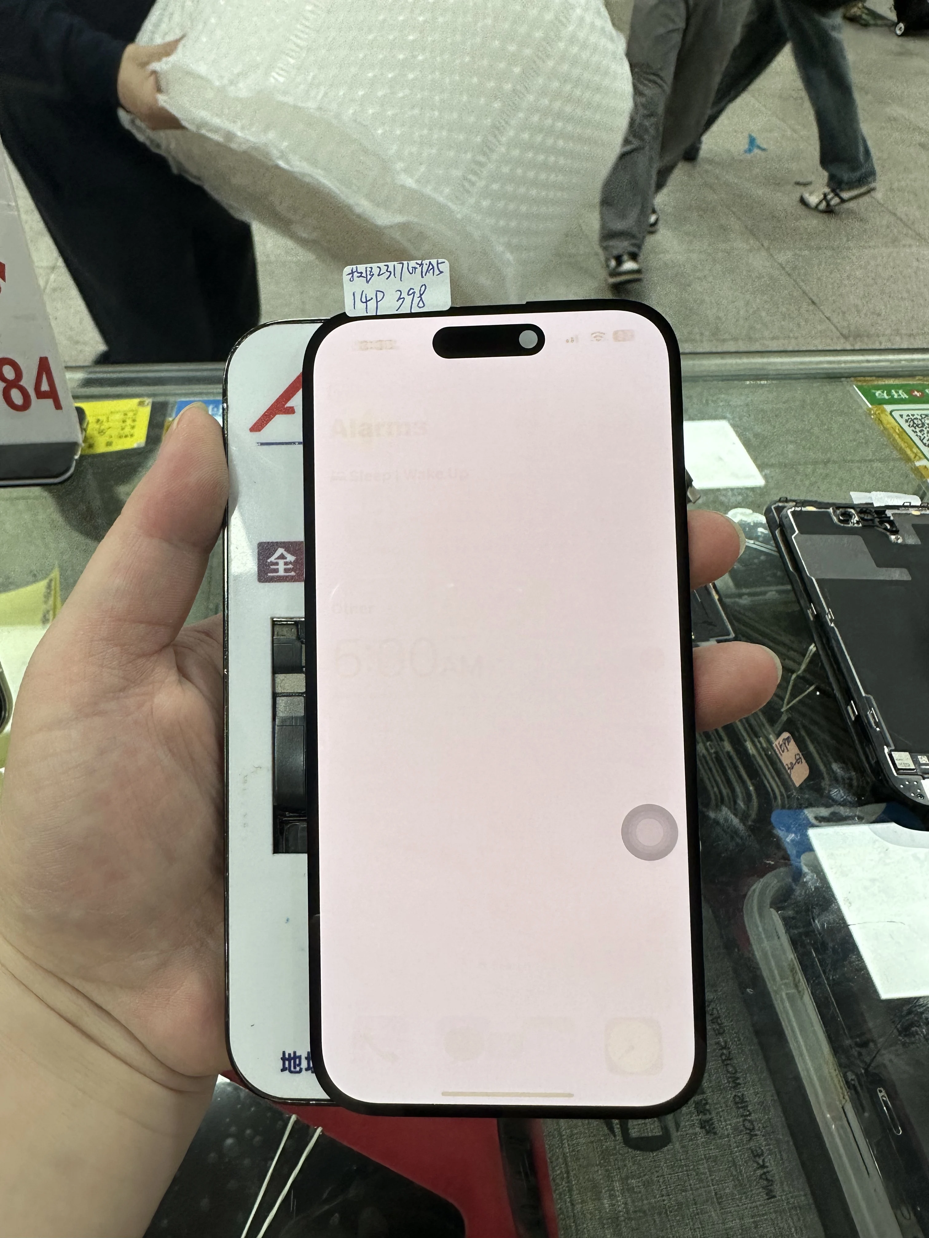 IPhone用タッチスクリーンデジタイザー,ドット抜け,不良,14プロ,a2890
