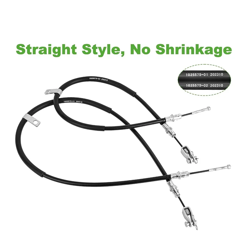 CACE-2Pcs 골프 카트 브레이크 케이블 클럽 자동차 전역 2008-2024 103528701 103528702