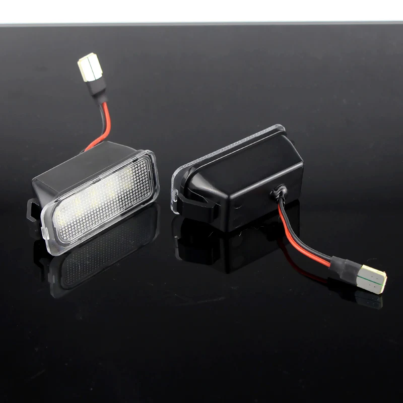 2 Stuks Kentekenverlichting voor Ford KUGA S MAX MONDEO MK4 MK5 MK2 FIESTA 2008-2019 FOCUS ABS Plastic 12V LED Aantal Signaal Licht kopen vanaf een prijs van 12