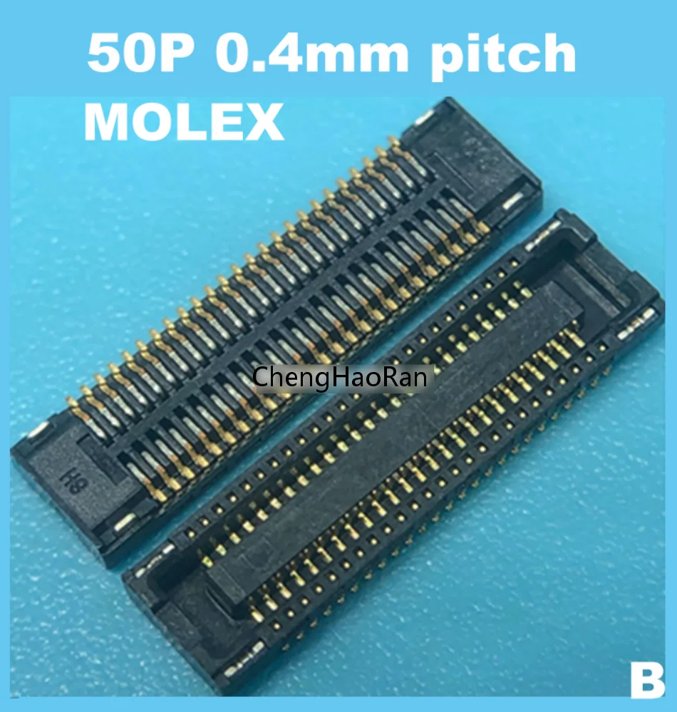 Original Novo 50 p 0.4 0.35 Placa de Passo-à-placa Conectores 50pin para Garmin 1030 Gps Fpc Peças de Reparo 50 Pinos 0.4 mm Espaçamento Peças