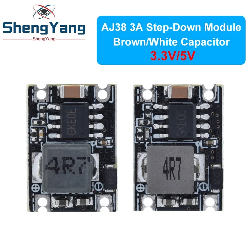 1/5/10PCS 3A Mini DC-DC Buck Step Down Converter Board Modul 5V-30V zu 3,3V 5V DC DC Spannung Regler PCB Power Buck Modul