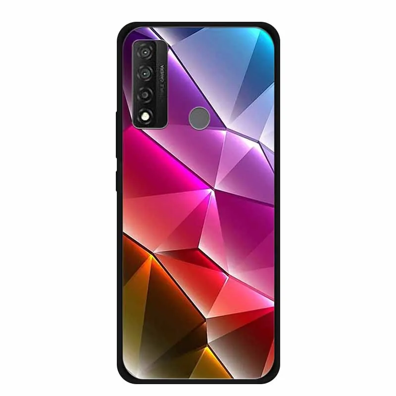 Elegant Marble Black Soft TPU Silicone Phone Case