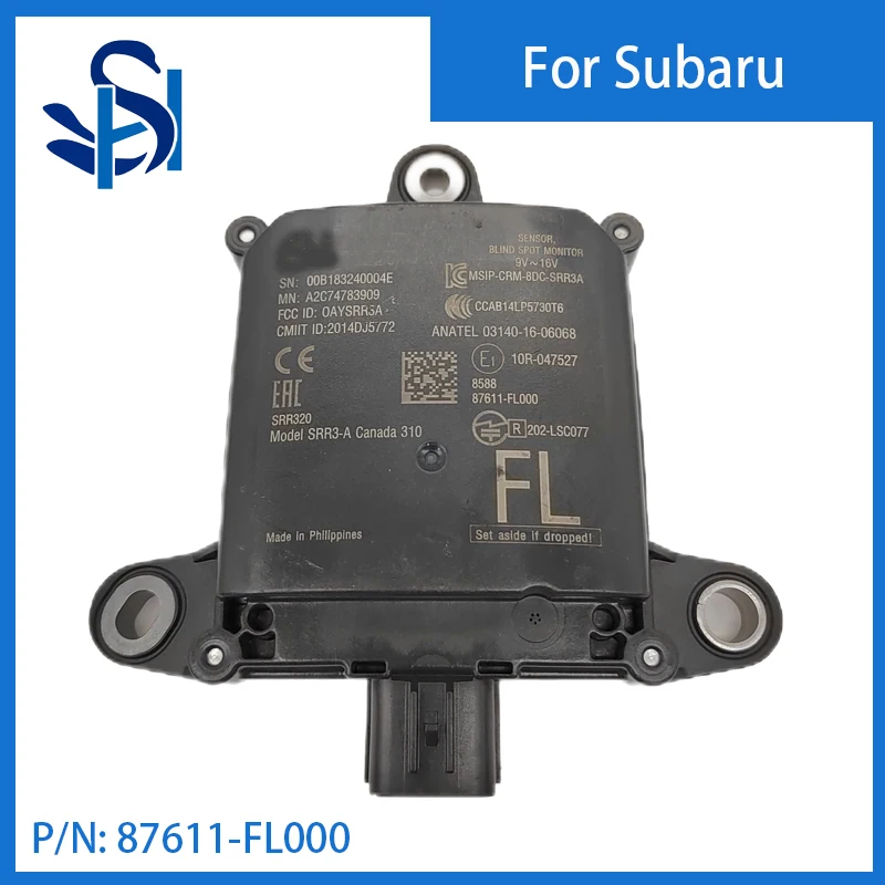 87611-FL000 Blind Spot Monitor Radar Sensor Module 87611FL000 For Subaru Crosstrek 2018-2021