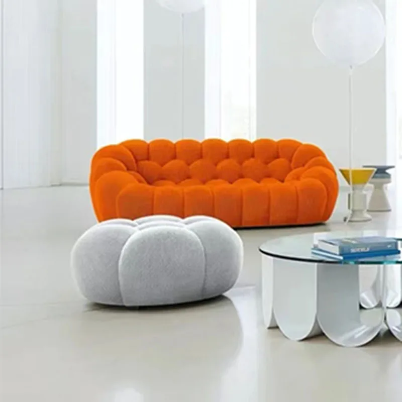 Reclinabile Bean Bags Divano Bubble Round Elastic Foam Sponge Sofa Minimalista Relax Mobili Per La Casa Mobili Moderni Soggiorno