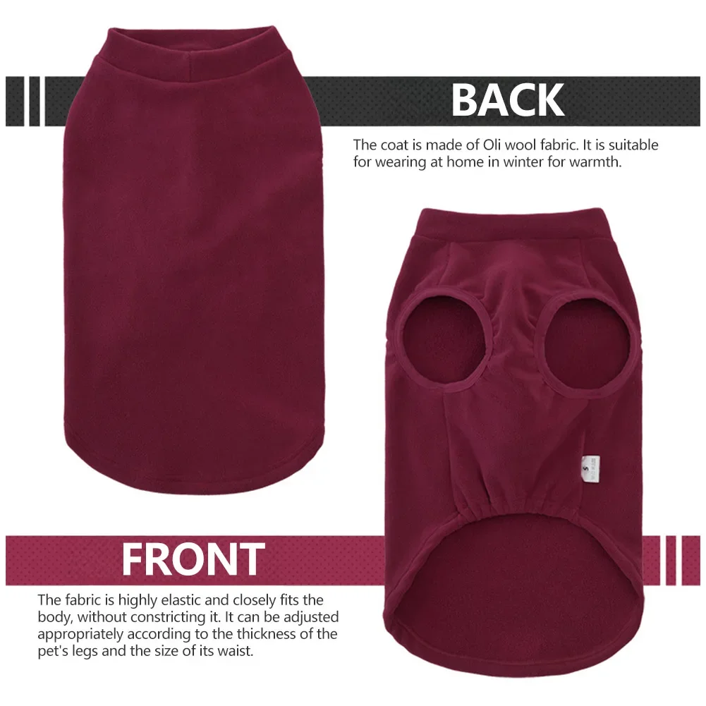 4-42.5kg Comfortable and Soft Pet Hoodie Sweatshirt Handsome Home Pet Clothing XS-3XL Medium Large Pet Winter Jacket