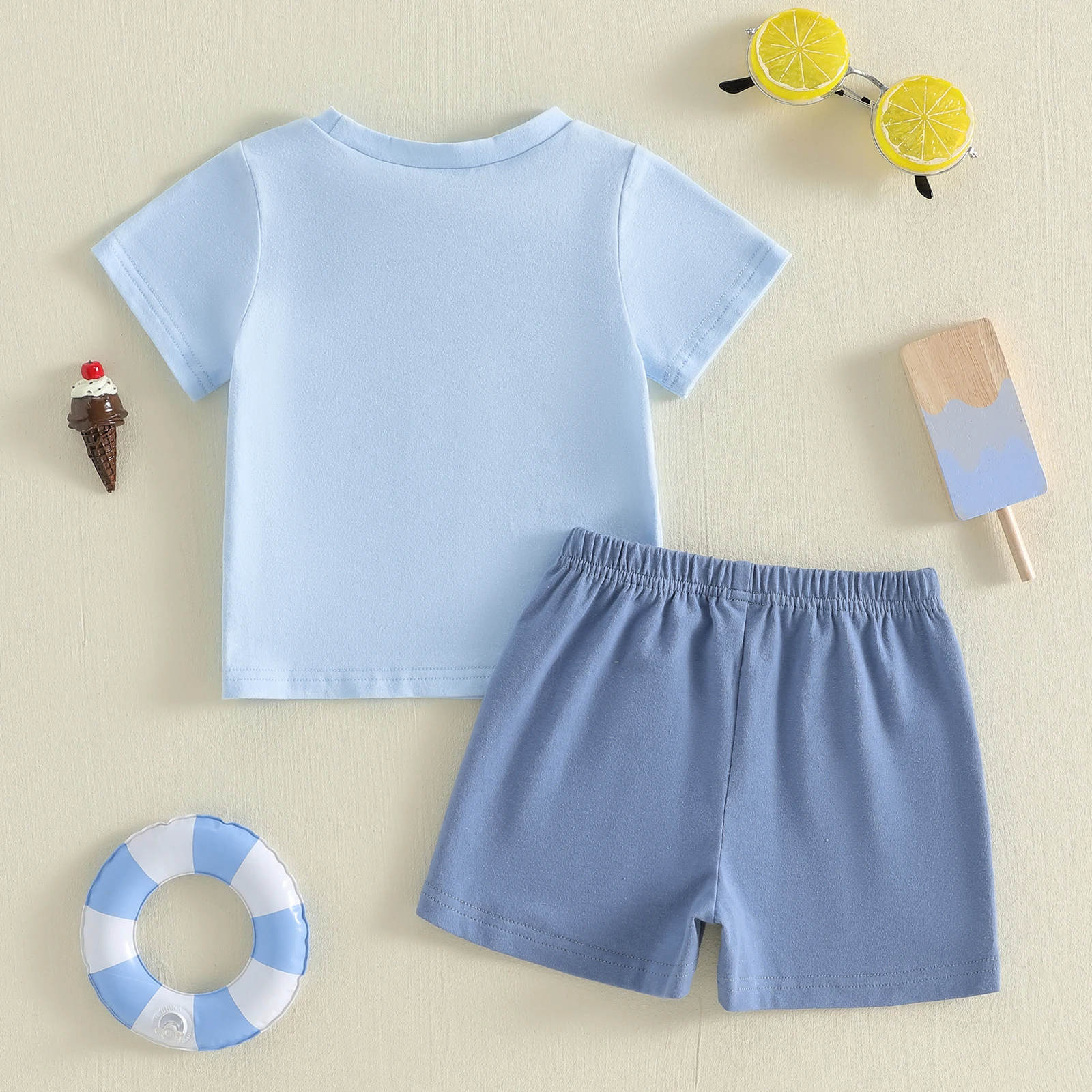 Boys Coconut Tree Outfit Set 3