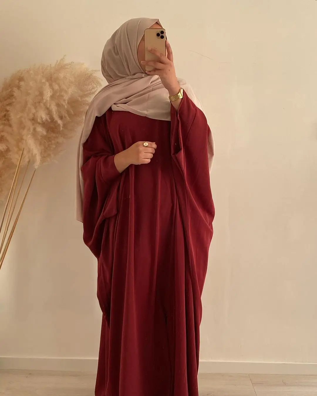 Custom Wolesale Dress Middle East Dubai Turkish Robe Dress Abaya Hijab