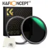 K&F Concept Magnetic ND8-128 ND2-32 ND32 ND128 Filter Adjustable Variable ND Filter 67mm 82mm 77mm 72mm Magnetic For Camera Lens 1