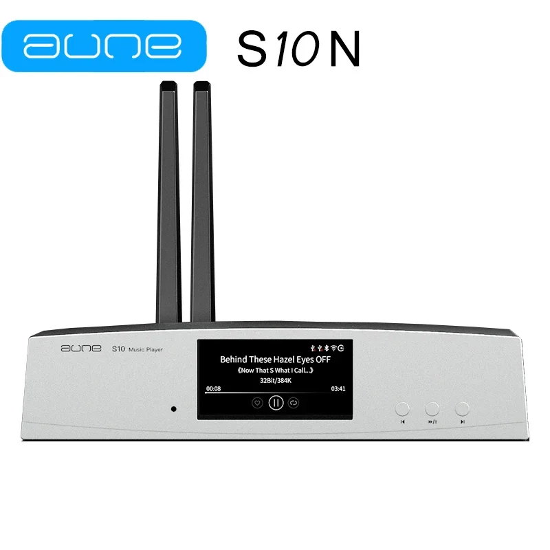Digital Audio Player AUNE S10N Digital Audio Player Streaming Network Music DSD WIFI Bluetooth HiFi DAC Decoder Supports Clock Input DLNA Airplay