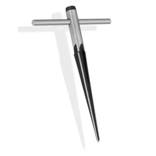 3-13/5-16mm Tapered Hole Reamer 1:10 T Handle Taper Manual Reamer Chamfer Tapered Wood Reaming Tool Cutting Core Drill Bit