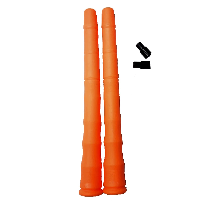 20.5CM robust anti-break beaded rope spare handle diy material with clamp jump skip rope part repair  no logo 6