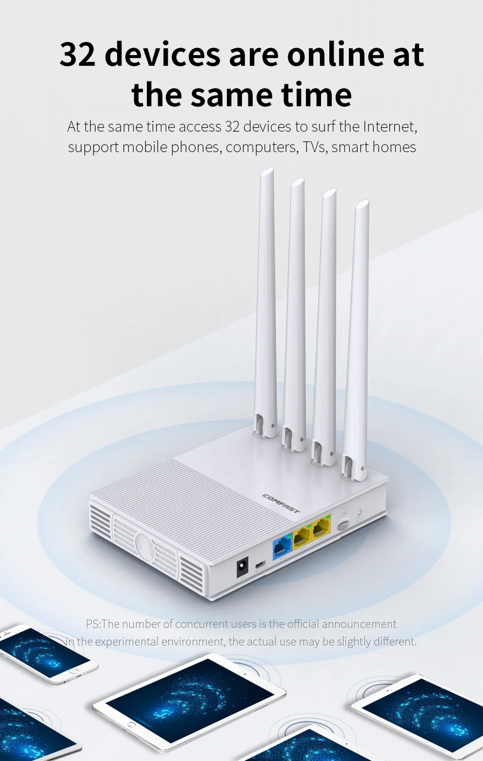 Roteador sem Fio Portátil ao ar Livre 4g Lte Modem 150m com Cartão Sim 2.4g 5.8g 750mbps Antenas 32 Usuários Plug And Play Coréia - Imagem 6