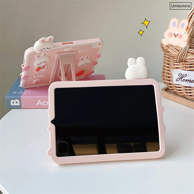 Capa Protetora dos Desenhos Animados para Ipad Tablet Stand Case para Crianças Ipad Mini 9.7 7th 8th 9th 10.2 10th Gen Air 109 Pro 11 - Imagem 5