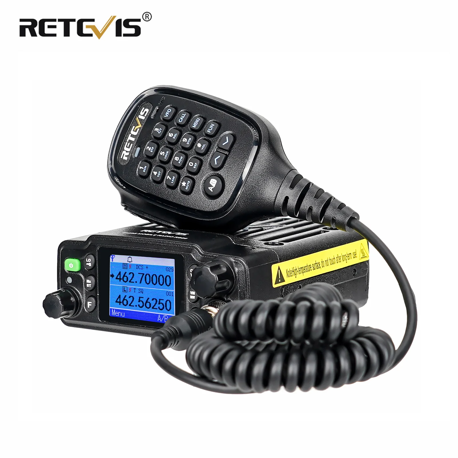 RETEVIS RB86 IP67 Waterproof Car Radio GMRS Ham Mobile Radio Station 20W  Long Range NOAA SOS Two-way Car Radio Transceiver Base AliExpress