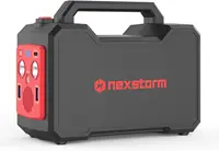 Portable Power Station Camping Generator Backup Lithium Battery Power with AC Outlet DC USB LED Flashlight for Home CPAP 1