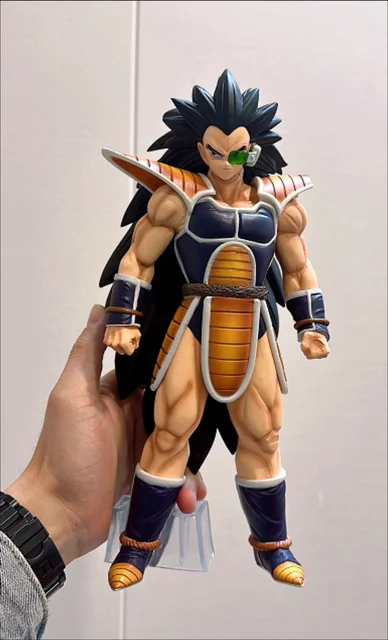 Anime Dragon Ball Z Figura GK Saiyan Son Goku Irmão Burdock Raditz Turles  DBZ Ação PVC