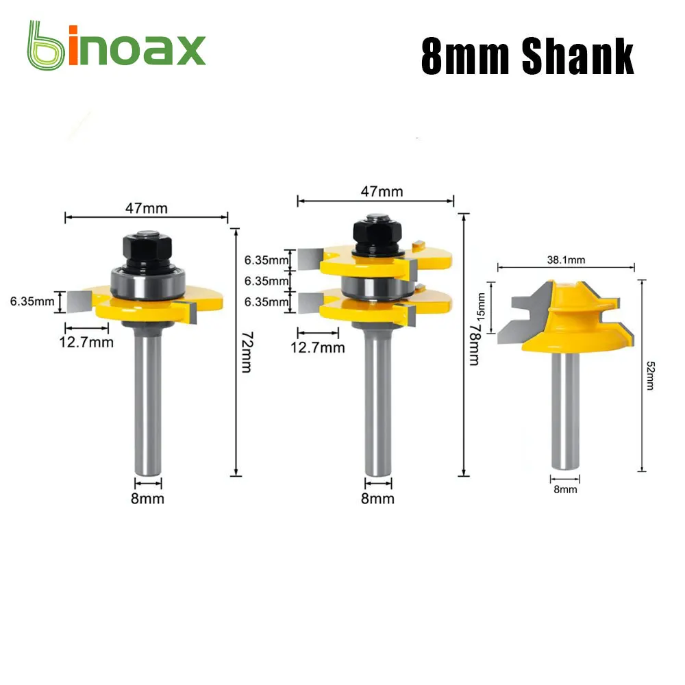 Tongue Groove Router Bits 1 4 Tongue Groove Router Bit Set Groove