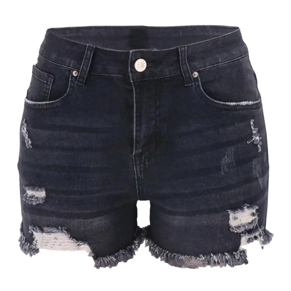 

Women's Denim Shorts Summer Casual Denim High Waisted Folded Hem Jeans Shorts for Juniors Sexy Casual Shorts