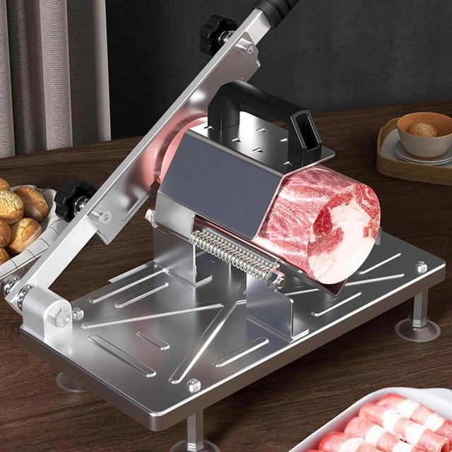 Stainless Steel Kitchen Tools  Stainless Steel Ribs Cutter - Manual Meat  Slicer - Aliexpress