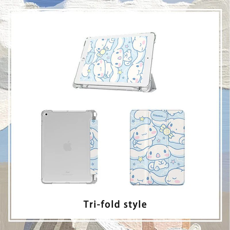 Capa de couro inteligente para iPad, desenhos