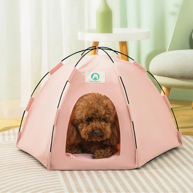 Tente Tipi Pour Chien - Taille M - Rouge - Chien BUT