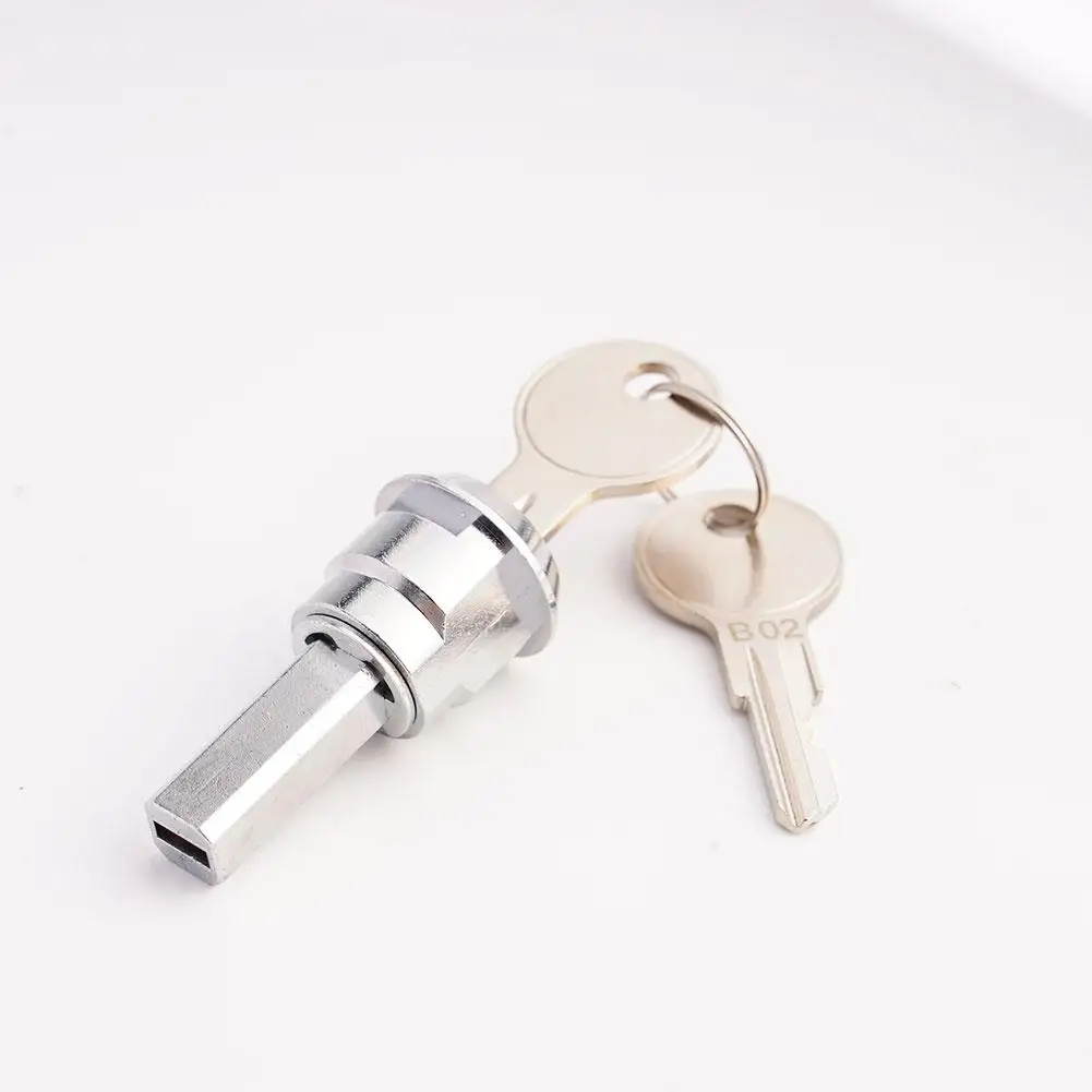 1PC Cam Lock Set Door Cabinet Mailbox Drawer Cupboard Locker Zinc Alloy Cylinder Cam Lock with 2 Keys Furniture Hardware