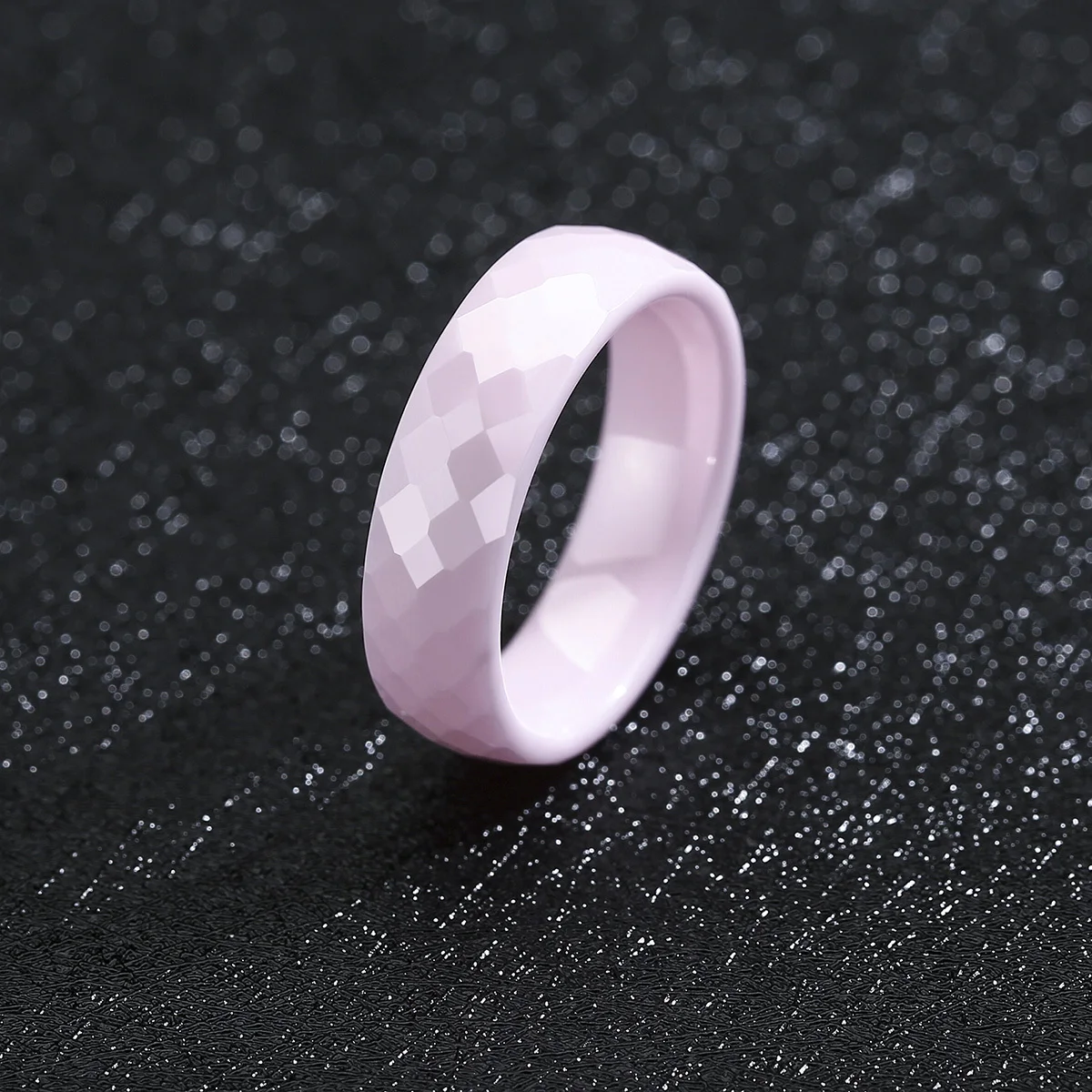 Sleek 6mm Unisex Ceramic Ring – Hypoallergenic Plain Wedding or Promise Band