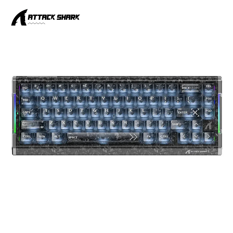 어택 샤크 X68HE R68HE 유선 8KHz 마그네틱 키보드 래피드 트리거 RT..