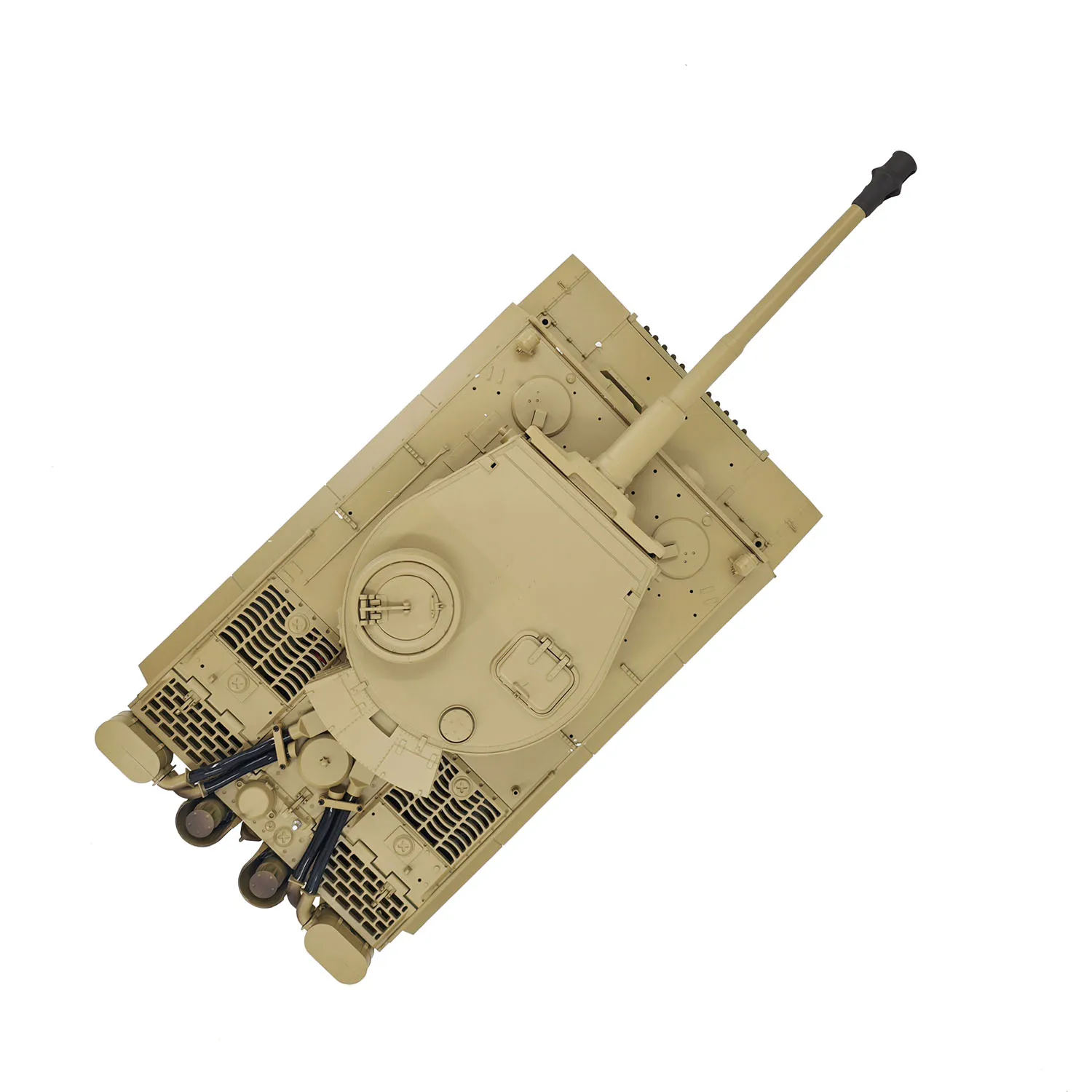 헝롱 2.4Ghz 1/16 7.0 플라스틱 타이거 I RTR RC 탱크 3818 BB I..