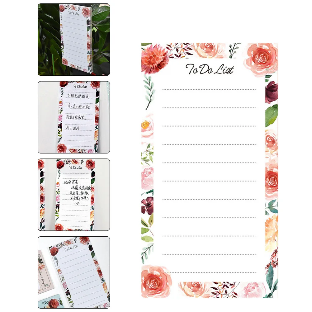 

Notebook Pads Refrigerator Message Stickers Magnetic Paper Notepad Notepads Memo Notes