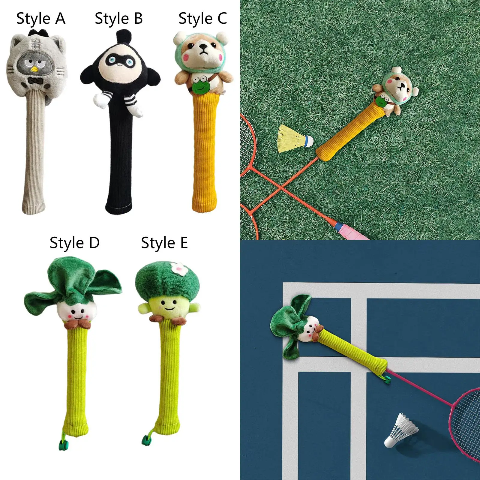

Badminton Racket Handle Cover Anti Slip Racket Handle Grip Grip Protector