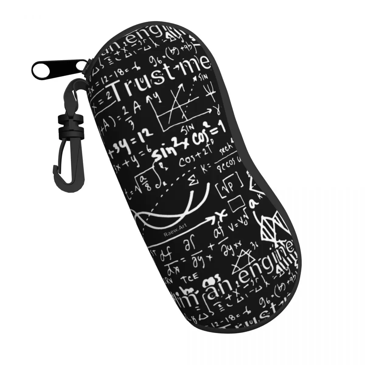 

Novelty Glasses Case Trust Me Im An Engineer 3 Spectacles Bag Purse Funny Novelty