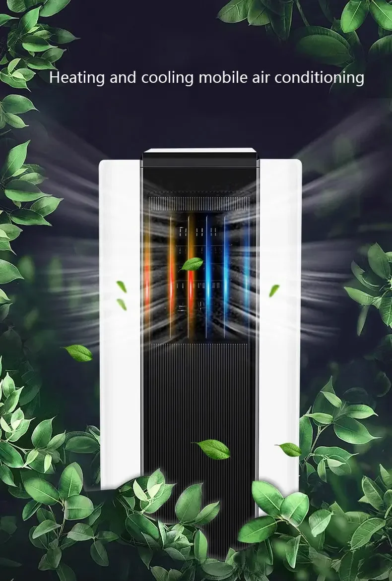 Cooling Compressor With Remote Control Mobile Use Air Conditioner Portable Home Air Conditioner No Installation Required 5
